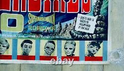 Original vintage Thunderbirds are Go UK Quad Film Poster Gerry Anderson 30x40