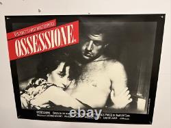 Ossessione Original Quad Movie Poster BFI RR Visconti