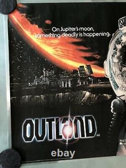 Outland Original UK Movie Quad (1981) Sean Connery
