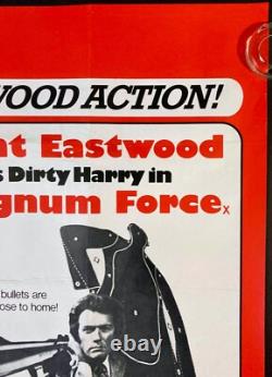 Outlaw Josey Wales / Magnum Force Original Quad Movie Poster Clint Eastwood