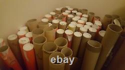 Over 200 UK Cinema Movie Quad Posters, with 100+ poster tubes