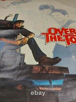 Over The Top Original Uk Large 40 X 60 Double Quad Film Poster 1987