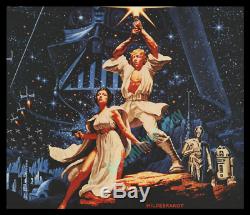 PANICSALE BELOW COST! Star Wars HILDEBRANDT BRITISH QUAD MOVIE POSTER C-9