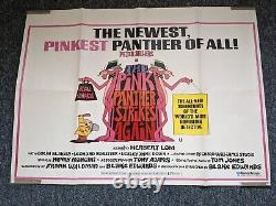 PETER SELLERS DOUBLE BILL. PINK PANTHER 2 Quad Posters
