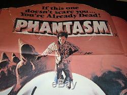 PHANTASM Original 1979 British Quad Movie Poster, 30 x 40, C8 Very Fine