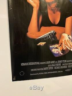 PULP FICTION (1994) Original UK Quad cinema movie poster ROLLED