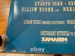 PULP FICTION (1994) UK Quad Double Sided Movie Poster -Cosmetic Damage