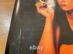 PULP FICTION (1994) rare DOUBLE-SIDED original UK QUAD POSTER -Cosmetic Damage