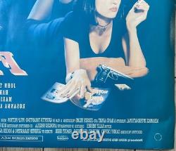PULP FICTION Original 1994 UK Quad Cinema Poster Double Sided Tarantino Cult