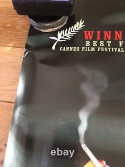 PULP FICTION UK Quad Original Movie Poster Double Sided Rare Variant