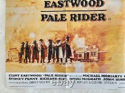 Pale Rider Original Movie Quad Poster 1985 Clint Eastwood Michael Dudash