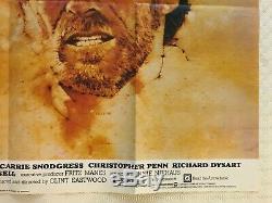 Pale Rider Original Movie Quad Poster 1985 Clint Eastwood Michael Dudash