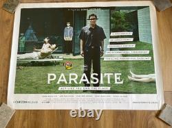 Parasite (2019) Original UK Cinema Quad Double-Sided Poster