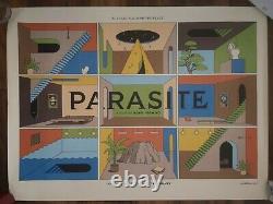 Parasite LA BOCA Variant Original UK Quad Cinema Film Movie Poster Bong Joon-Ho