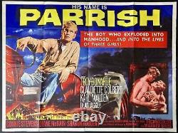 Parrish Original Quad Movie Poster Troy Donahue Chantrell Artwork 1961