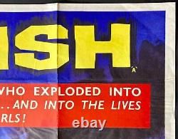 Parrish Original Quad Movie Poster Troy Donahue Chantrell Artwork 1961