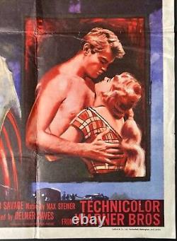 Parrish Original Quad Movie Poster Troy Donahue Chantrell Artwork 1961