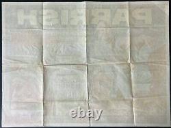 Parrish Original Quad Movie Poster Troy Donahue Chantrell Artwork 1961