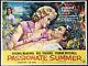 Passionate Summer Original Quad Movie Poster Virginia Mckenna Eric Pulford 1958
