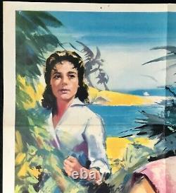 Passionate Summer ORIGINAL Quad Movie Poster Virginia McKenna Eric Pulford 1958