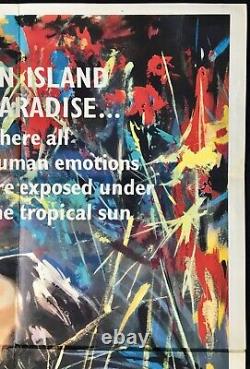 Passionate Summer ORIGINAL Quad Movie Poster Virginia McKenna Eric Pulford 1958