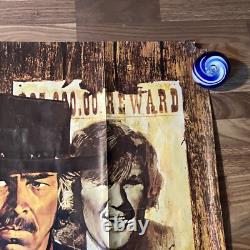 Pat Garrett and Billy The Kid Original UK Quad Movie Film Cinema Poster 1973