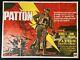 Patton Original Quad Movie Cinema Poster George C. Scott Tom Chantrell 1970