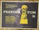 Peeping Tom Original Uk Quad Movie Poster Linen Backed 1960 Rare