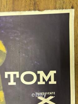 Peeping Tom Original UK Quad Movie Poster Linen Backed 1960 Rare