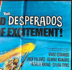 Pendulum / Desperados Doctor Original Quad Movie Poster George Peppard