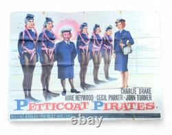 Petticoat Pirates Original 1961 Quad Poster Charlie Drake Tom Chantrell Art