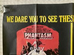 Phantasm & Don't Go In The House Original DB Movie Quad Poster 1979 Video Nasty