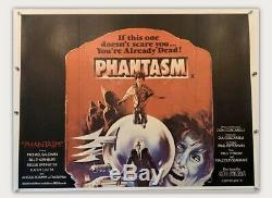 Phantasm UK British Quad Linen Backed (1979) Original Film Poster