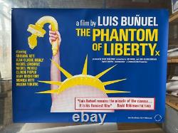 Phantom of Liberty, 1974 1980s RR vintage original uk Quad movie posters