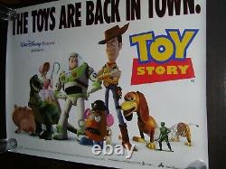 Pixar's Toy Story (1996) UK Quad Cinema Poster Rare