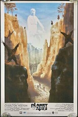 Planet of the Apes Screen Print Movie Poster Kevin M Wilson Mondo 2016 RARE