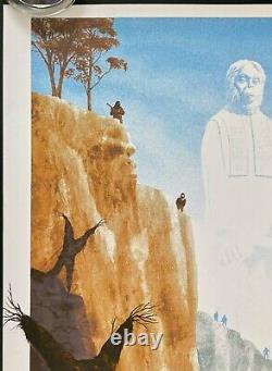 Planet of the Apes Screen Print Movie Poster Kevin M Wilson Mondo 2016 RARE