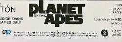 Planet of the Apes Screen Print Movie Poster Kevin M Wilson Mondo 2016 RARE