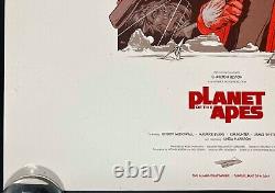 Planet of the Apes Screen Print Movie Poster Martin Ansin 2011