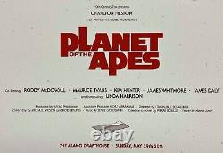 Planet of the Apes Screen Print Movie Poster Martin Ansin 2011