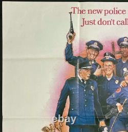 Police Academy Original Quad Movie Cinema Poster Drew Struzan 1984