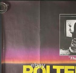 Poltergeist Original Quad Movie Cinema Poster Tobe Hooper Steven Spielberg 1982