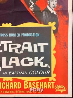 Portrait in Black ORIGINAL Quad Movie Poster Lana Turner Anthony Quinn 1960
