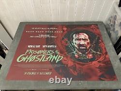 Prisoners Of Ghostland (2021) UK quad movie Poster 30 x 40 Nicholas Cage Rare