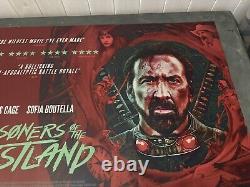 Prisoners Of Ghostland (2021) UK quad movie Poster 30 x 40 Nicholas Cage Rare