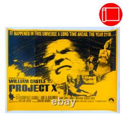 Project X Original Uk Quad Movie Poster 1968
