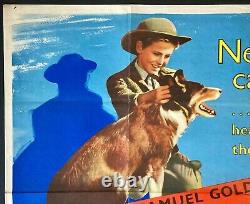 Proud Rebel ORIGINAL Quad Movie Film Cinema Poster Alan Ladd Michael Curtiz 1958