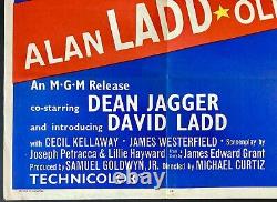 Proud Rebel ORIGINAL Quad Movie Film Cinema Poster Alan Ladd Michael Curtiz 1958