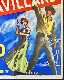 Proud Rebel ORIGINAL Quad Movie Film Cinema Poster Alan Ladd Michael Curtiz 1958