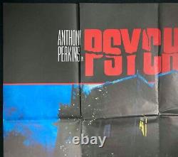 Psycho II ORIGINAL Quad Movie Poster Anthony Perkins Meg Tilly 1983